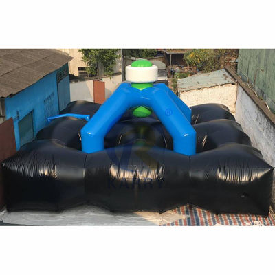 Arène de tag laser gonflable en PVC personnalisée pour les jeux sportifs interactifs