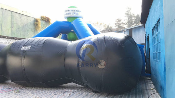 Arène de tag laser gonflable en PVC personnalisée pour les jeux sportifs interactifs