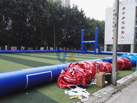 Jeu de rugby gonflable portable pour enfants et adultes