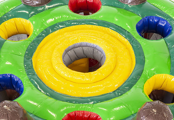 Certificat CE commercial gonflable Whack a Mole Jeu 4,5m pour les jeux sportifs interactifs