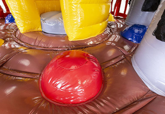 Certificat CE commercial gonflable Whack a Mole Jeu 4,5m pour les jeux sportifs interactifs