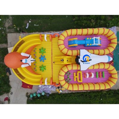 Parc aquatique d'été amusant Unisexe grand ours polaire gonflable terrain de jeu pour les jeux en plein air