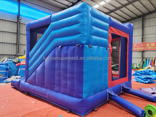 Caractéristiques unisexes personnalisées Sonic Bounce House Combo Slide gonflable pour la location de fête