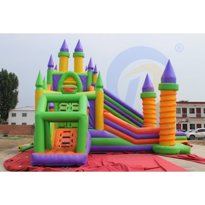Château gonflable en bâtonnet de PVC géant pour adultes
