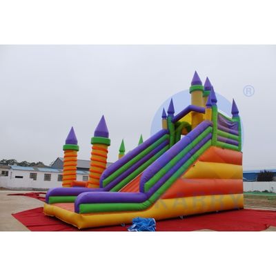 Château gonflable en bâtonnet de PVC géant pour adultes