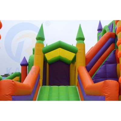 Château gonflable en bâtonnet de PVC géant pour adultes