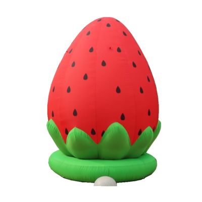 Des modèles de fraises et de citrons gonflables accrocheurs pour la publicité