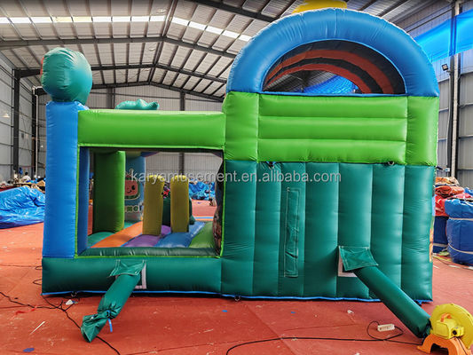 CE/EN71/EN14960 Certifié Cocomelon Theme Kids Party Trampoline Bouncer avec glissement