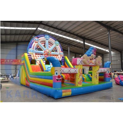 CE Blower et accessoires de réparation inclus Combo de glissière de château pour château gonflable