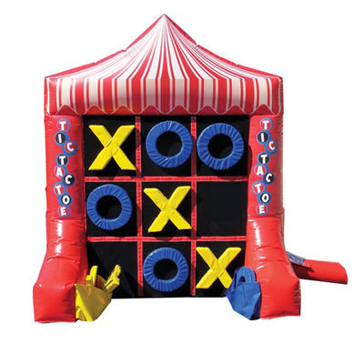Jeux sportifs interactifs portables Jeu de carnaval coloré Tic Tac Toe