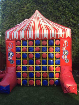 Jeux sportifs interactifs portables Jeu de carnaval coloré Tic Tac Toe