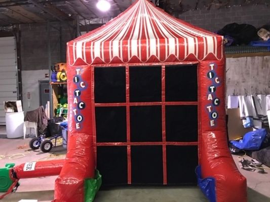 Jeux sportifs interactifs portables Jeu de carnaval coloré Tic Tac Toe
