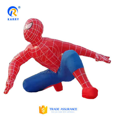 Modèle gonflable Spiderman avec taille personnalisée et double-triple couture