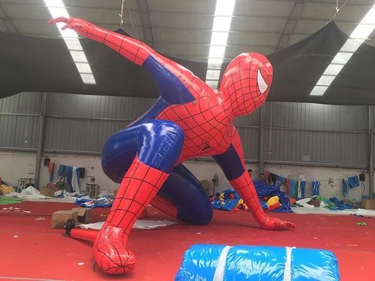 Modèle gonflable Spiderman avec taille personnalisée et double-triple couture