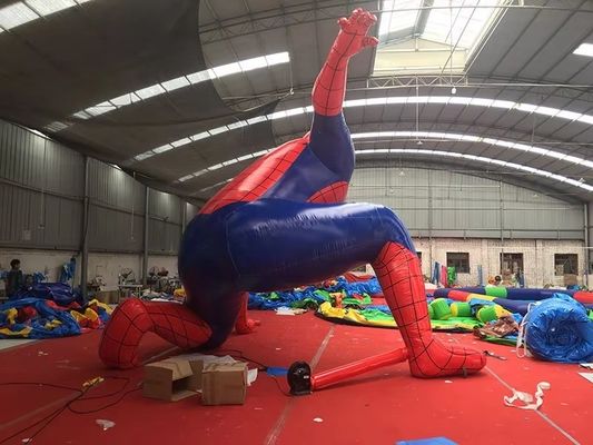 Modèle gonflable Spiderman avec taille personnalisée et double-triple couture