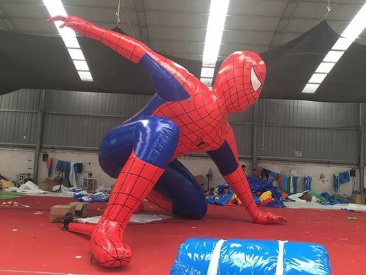 Modèle gonflable Spiderman avec taille personnalisée et double-triple couture