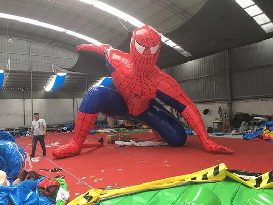 Modèle gonflable Spiderman avec taille personnalisée et double-triple couture