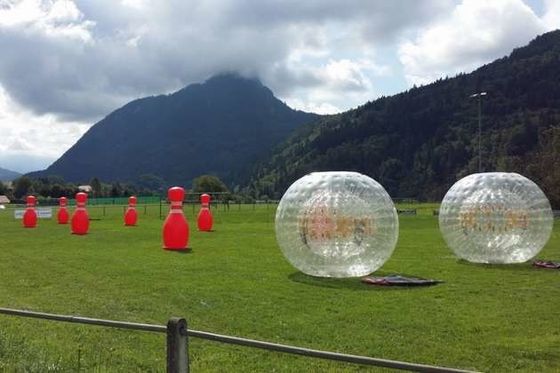 Ensemble de bowling gonflable portable Jumbo PVC idéal pour les jeux et événements sportifs interactifs