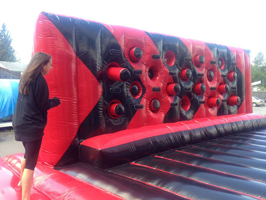 Blower Interactif Jeu de sport Défi gonflable Whack Wall WipeOut Jeu de poing