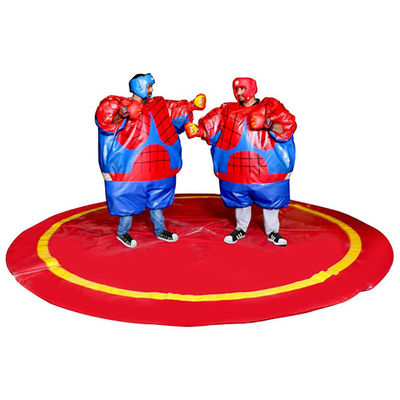 Jeu de carnaval Essentiel Adultes Costumes de sumo gonflables Spiderman pour le terrain de jeu en plein air