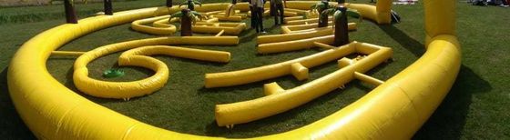 Champ de golf gonflable à palmier commercial unisexe pour les fêtes et les événements