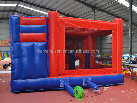 Personnaliser le château gonflable rouge accepté terrain de jeux pour les enfants saut de saut