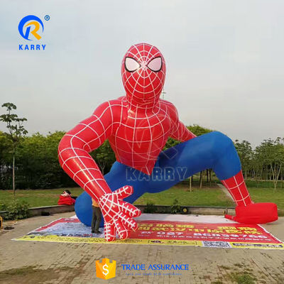Personnalisé Super héros Marvel coloré gonflable homme araignée publicité Matériau PVC