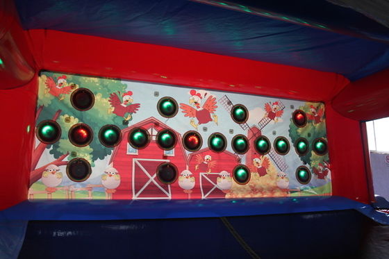 Galerie de tir IPS gonflable portable pour le jeu interactif et les jeux sportifs