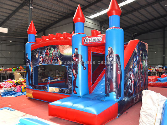 Jouets pour enfants en plein air ou à l'intérieur Château gonflable A-avengers Château sautant