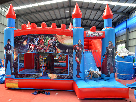 Jouets pour enfants en plein air ou à l'intérieur Château gonflable A-avengers Château sautant