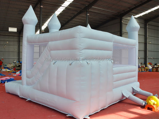 Couleur personnalisée Fête de mariage portable Bounce House Combo Slide et Pit de balle pour les enfants