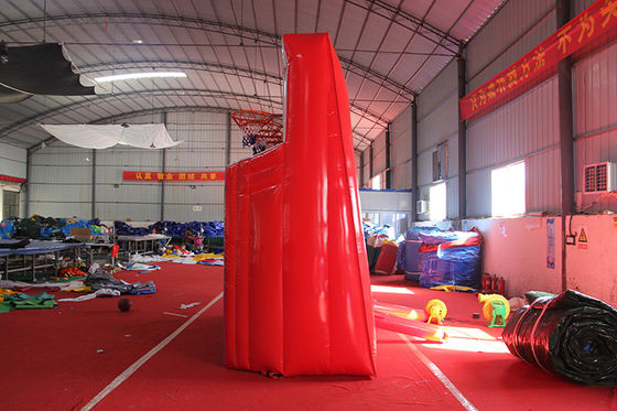 Jeu de basket-ball gonflable en PVC de qualité commerciale avec souffleur