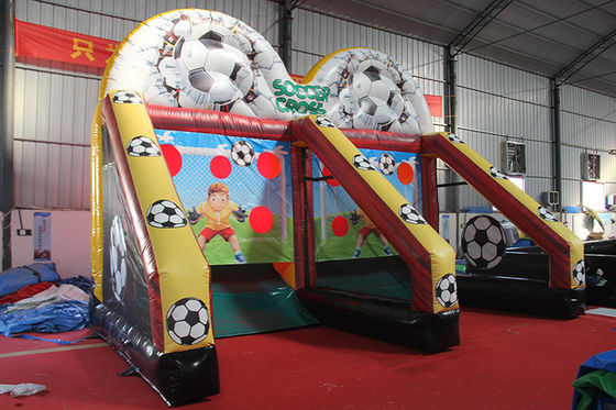 Jeu de football gonflable Interactif de couleurs de tir Sport Carnaval Jeu pour les sports