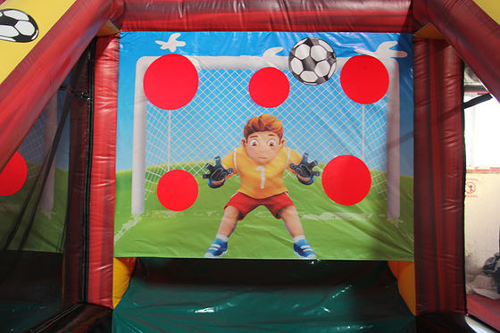 Jeu de football gonflable Interactif de couleurs de tir Sport Carnaval Jeu pour les sports