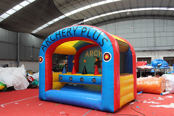 Jeux sportifs en plein air Jeux commerciaux gonflables Tir à l'arc