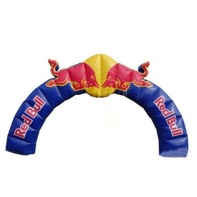 Arche gonflable neutre par le sexe Red Bull Publicité avec des gonflables en PVC