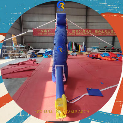 Arche gonflable neutre par le sexe Red Bull Publicité avec des gonflables en PVC