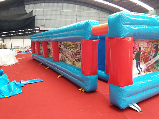 Unisexe terrain de jeux en plein air Labyrinthe gonflable pour l'activité sportive de renforcement d'équipe