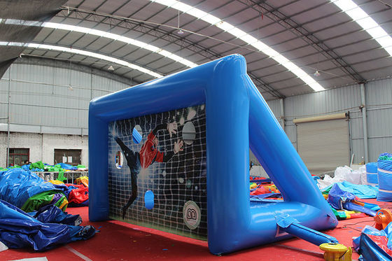 Jeu de football gonflable pour les jeux de sport Jeu de tir de pénalité gonflable en PVC