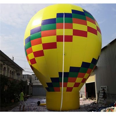 Impression de ballons colorés de 8 m de hauteur Imprimer le logo du client pour la promotion promotion