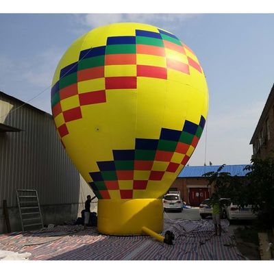 Impression de ballons colorés de 8 m de hauteur Imprimer le logo du client pour la promotion promotion