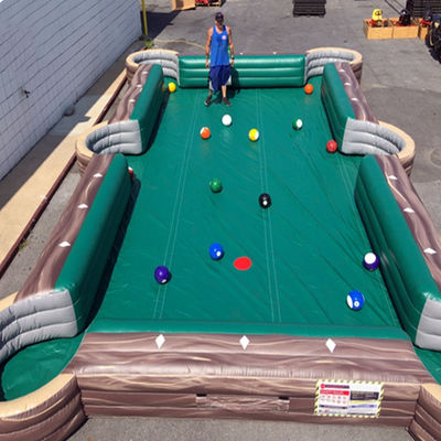 Table de billard gonflable en bâton en PVC pour les jeux interactifs