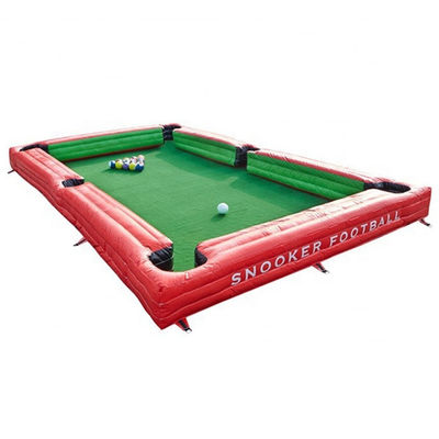 Table de billard gonflable en bâton en PVC pour les jeux interactifs