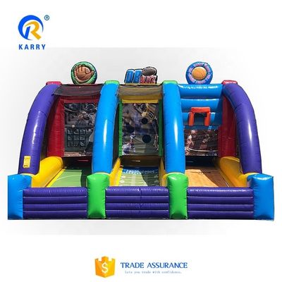 Jouets de carnaval gonflables Jeux interactifs en plein air avec souffleur CE et accessoires de réparation