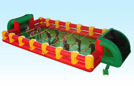 Mode d'expédition Savon gonflable utilisé Champ de football/basketball pour terrain de jeu extérieur