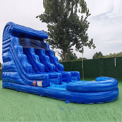 Parc aquatique gonflable PVC double glissement N toboggan avec piscine saut de jardin de l'eau
