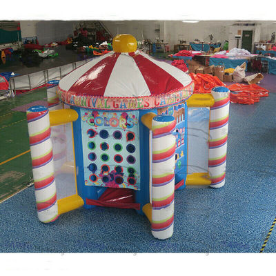 Jeux de sport interactifs géant 5 en 1 jeu de carnaval gonflable pour le plaisir en plein air et à l'intérieur