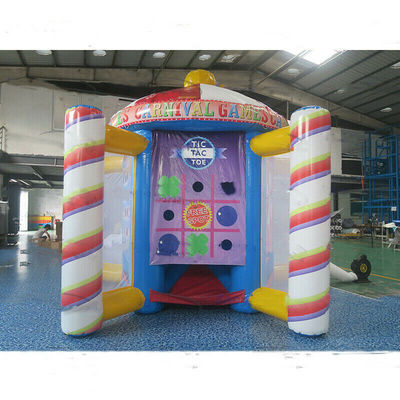 Jeux de sport interactifs géant 5 en 1 jeu de carnaval gonflable pour le plaisir en plein air et à l'intérieur