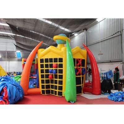 Unisexe Portable Carnaval gonflable Jeu 5 en 1 Football/Basketball Sports interactifs