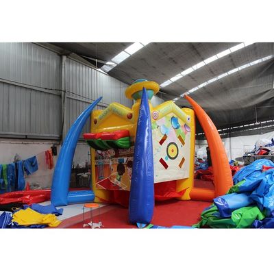 Unisexe Portable Carnaval gonflable Jeu 5 en 1 Football/Basketball Sports interactifs